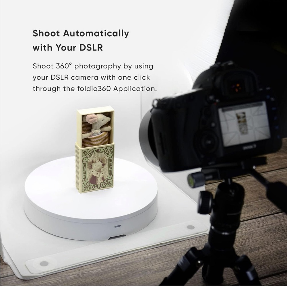 FOLDIO360 Smart Turntable & Photo Studio - Picture 4 of 13